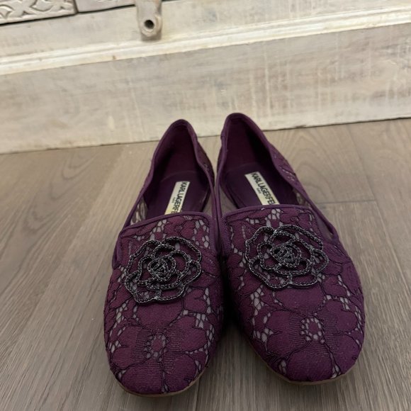 Karl Lagerfeld Lace Flats / Loafers - Picture 3 of 4